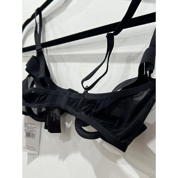 NWT BLUEBELLA EMILIA BRA underwired bra BLACK MSRP $64 - Picture 7 of 12